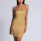 TIY Clothing Solid Color Fashion Spaghetti Strap Nightclub Tight Dress TIY