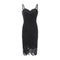 TIY Clothing Solid Color Lace Spaghetti Strap Tight Mini Dress TIY