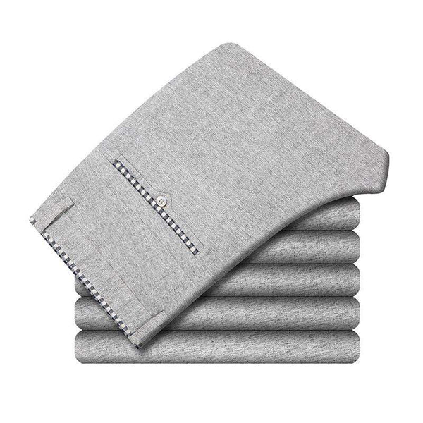 TIY Clothing Solid Color Thin Slim Fit Vacation Style Latest Style Men Casual Design Cotton Pants For Men TIY