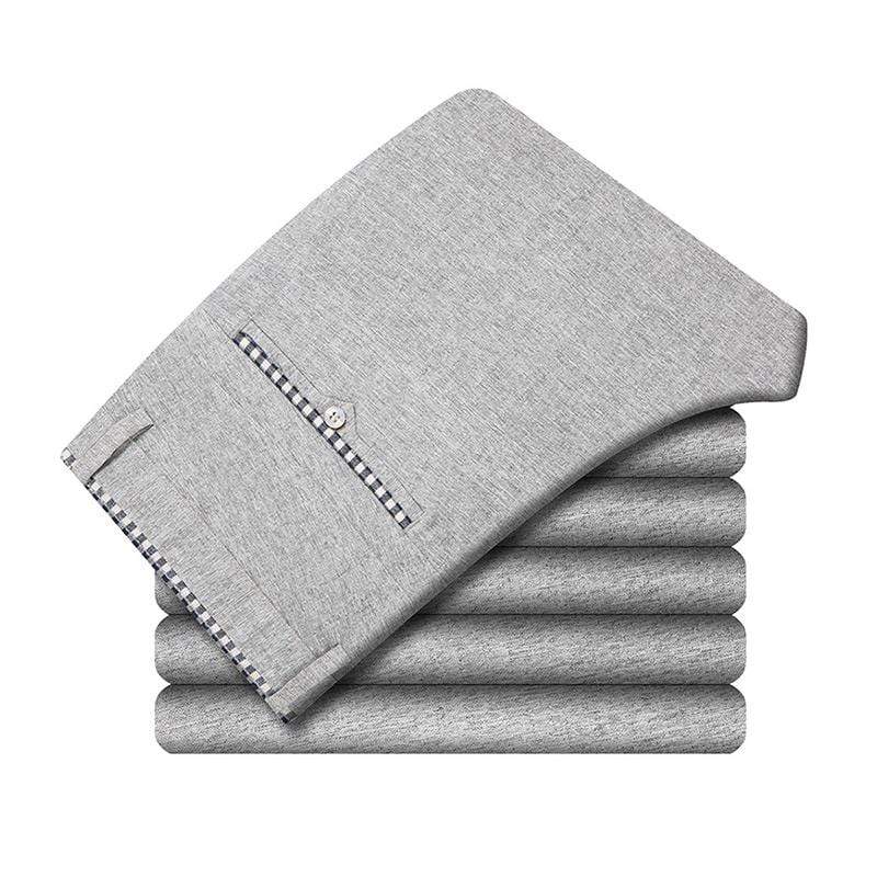 TIY Clothing Solid Color Thin Slim Fit Vacation Style Latest Style Men Casual Design Cotton Pants For Men TIY