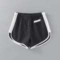 TIY Clothing Sporty Women Unique Color Blocking Summer Casual Shorts TIY