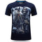 Stylish Men Cotton Skull Printed Soft 3D Printed Tees