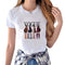TIY Clothing Summer Basic Wear Vogue Girls Printed Short-sleeve Casual Tee TIY