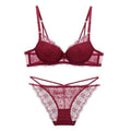 TIY Clothing Summer New Design Sexy Lace Design Push-up Underwire Bra Set TIY