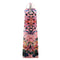 TIY Clothing Summer Vacation Casual Backless Halter Neck Flower Printed Maxi Dress TIY