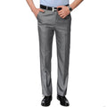 Thin Solid Color Straight Casual Joker Men Formal Designs Cotton Mens Dress Pants