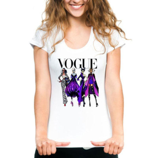 Unique Evil Queen Printed Casual Tee