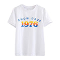 TIY Clothing Vintage Style Women Casual Summer Short-sleeve Tee TIY