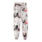 Women's New Fashion Cute Cat High-waisted Loose Chiffon Harem Pants