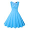 Women Solid Color Defined Waist Design Sleeveless Curvy Dress