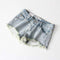 Women Vintage Fashion Casual Raw Hem Denim Shorts