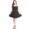 Young Lady Solid Color Plus Size Slimming Summer Slip Dress