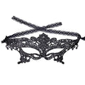 TIY Costumes Sexy Lady Masquerade Party Dance Black Lace Hollow Mask TIY