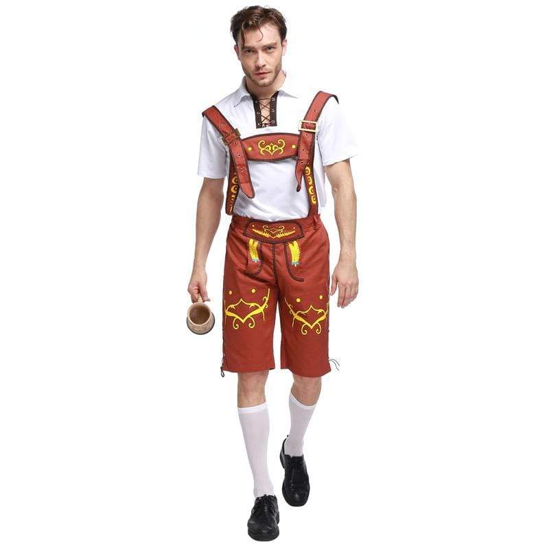 Three Colors Optional Fashion Oktoberfest Men Wear Halloween Party Costume