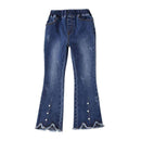 TIY Denim Pretty Girls Cotton Vintage Style Flared Jeans TIY