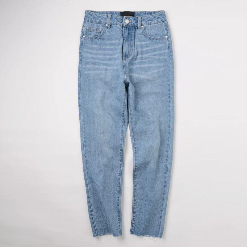 TIY Denim Sexy Ripped Hip Design Women Casual Cropped Jeans TIY