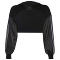 TIY Fleece Sexy Cut-out Plastic Buckle Decor Design Women Fashion Long-sleeve Sweatshirt TIY