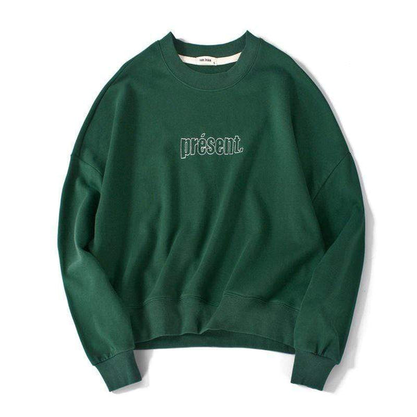 TIY Fleece Short Length Casual Style Women Solid Color Pullover Sweatshirt TIY