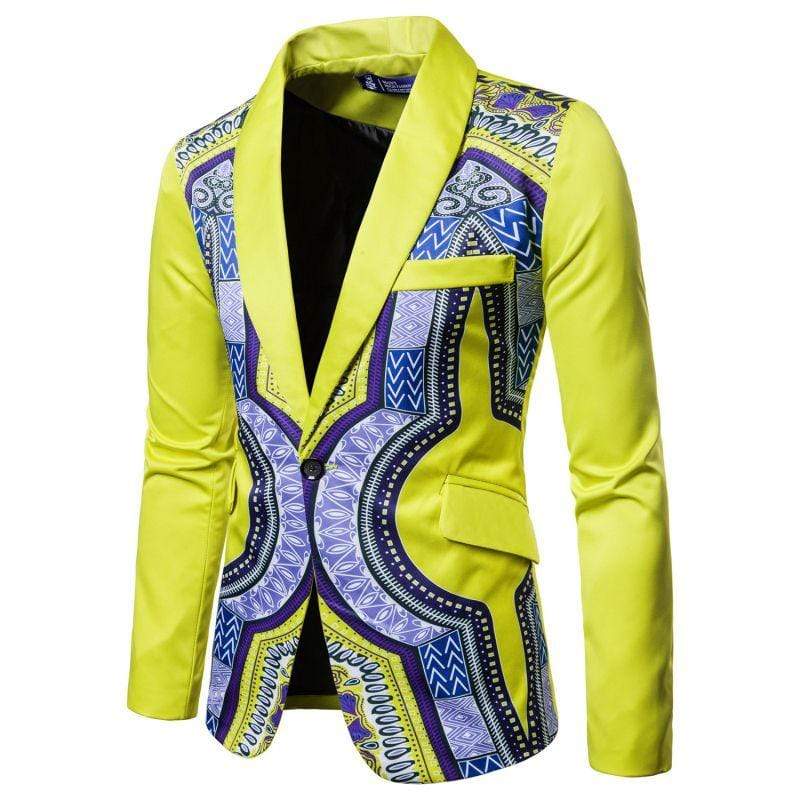 Stylish Men Multicolor Printed Blazer