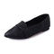 TIY Footwear Retro Plaid Pattern Pointed-toe Women Fashion Flat Shoes TIY