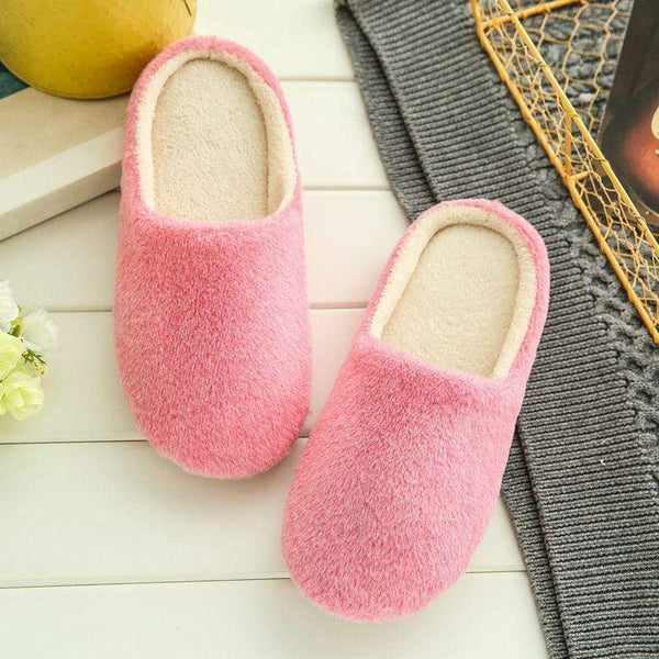TIY Footwear Solid Color Soft Outsole Indoor Slippers Shoes TIY