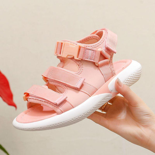 TIY Footwear Sports Style Velcro Design Fashion Round Toe Adjustable Platform Sandals Shoes TIY