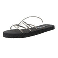 Summer Upper Crossed Design Women Soft Insole Flat Slippers Shoes