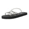 Summer Upper Crossed Design Women Soft Insole Flat Slippers Shoes