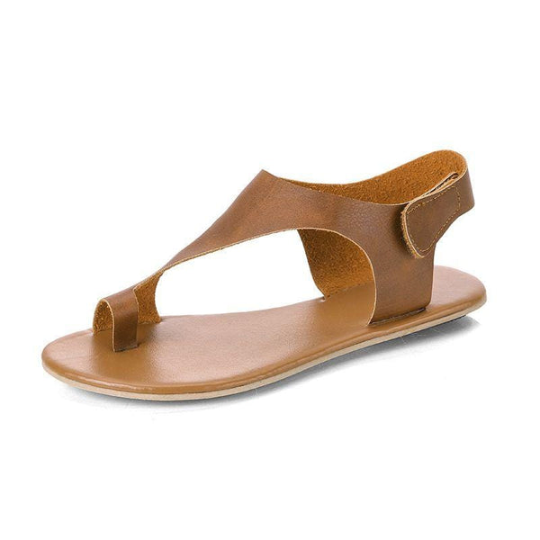 TIY Footwear Toe Ring Design Casual Flat Sandals Shoes TIY