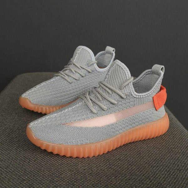 Unique Neon Color Jelly Sole Design Women Casual Sneakers Shoes