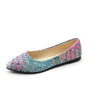 Woven Design Women Multicolor Flat Shoes