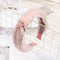 TIY Hair Care Sweet Candy Color Mesh Fabric Knotted Design Women Headband TIY