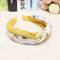 Sweet Women Candy Color Chiffon Flower Printed Headband