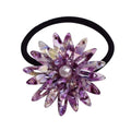 Unique Multicolor Daisy Shaped Acrylic Decor Women Elastic Hair Band