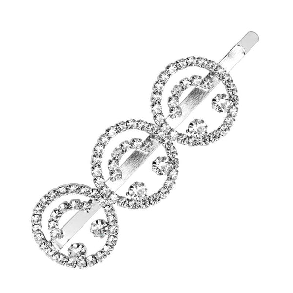 Unique Smiling Face Design Silver Color Alloy Bobby Pin