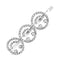 Unique Smiling Face Design Silver Color Alloy Bobby Pin