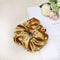 TIY Hair Care Vintage Elegant Solid Color Velvet Fabric Pearl Decor Elastic Hair Band TIY