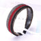 TIY Hair Care Vintage Handmade Knitting Design Color Block Headband TIY