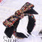 TIY Hair Care Vintage Women Elegant Double Layer Bowknot Design Headband TIY