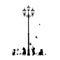 Supplies PVC Black Color Cat Butterfly Street Lamp Removable Mural Decoration Kids Room Wall Stickers