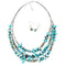 TIY Jewelry Retro Ethnic Style Women Irregular Layered Shell Beads Design Necklace Set TIY