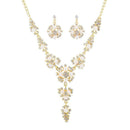 TIY Jewelry Romantic Women Imitation Pearl Rhinestone Design Wedding Jewelry Set TIY