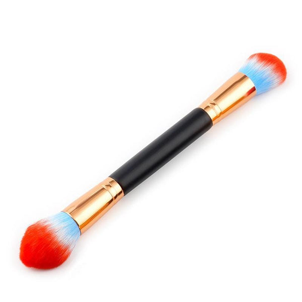 TIY Makeup Single Piece Brush Women Multifunctional Double Heads Use Fire Blush Brush TIY