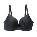 TIY Men Apparel Popular Style Sexy Women Solid Color Nylon Plus Size Lace Push Up Invisible Bra TIY