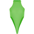 TIY Men Apparel Sexy Sleeveless Neon Color Women Tight Bodysuit TIY