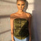 TIY Men Apparel Solid Color Buttoned Fashion Strapless Summer Tube Top TIY