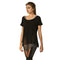 TIY Men Apparel Solid Color Women Short-sleeve Scoop Neck Casual Sports T-shirt TIY