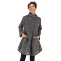 Women Solid Color Knitted Turtle Neck Long-sleeve Outwear