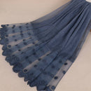 TIY Scarves Solid Color Cotton Fabric Embroidery Long Scarf TIY