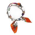 Unique Chain And Butterfly Print Elegant Women Imitated Silk Scarf